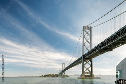 The Bay Bridge in San Francisco, California