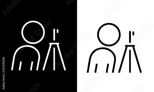  Smartphones Thin Line Icons vector design black and white 