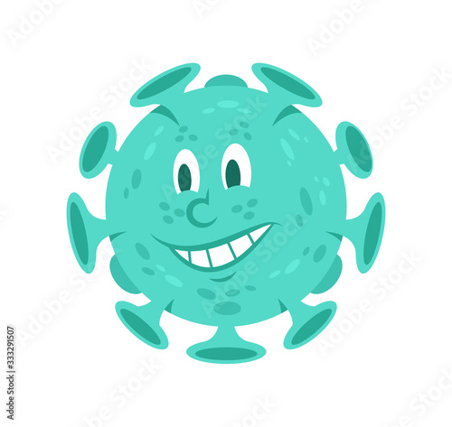 Coronavirus infectious bacteria character