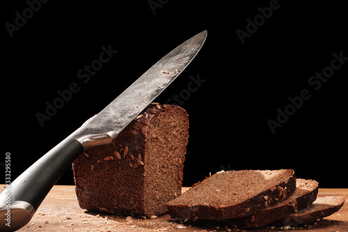 Whole Fragrant bread on the...