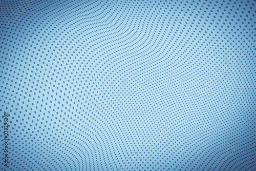 Abstract background with dots and circles. Dot grid wave.