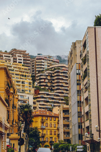 Fototapeta Naklejka Na Ścianę i Meble -  buildings in Monaco