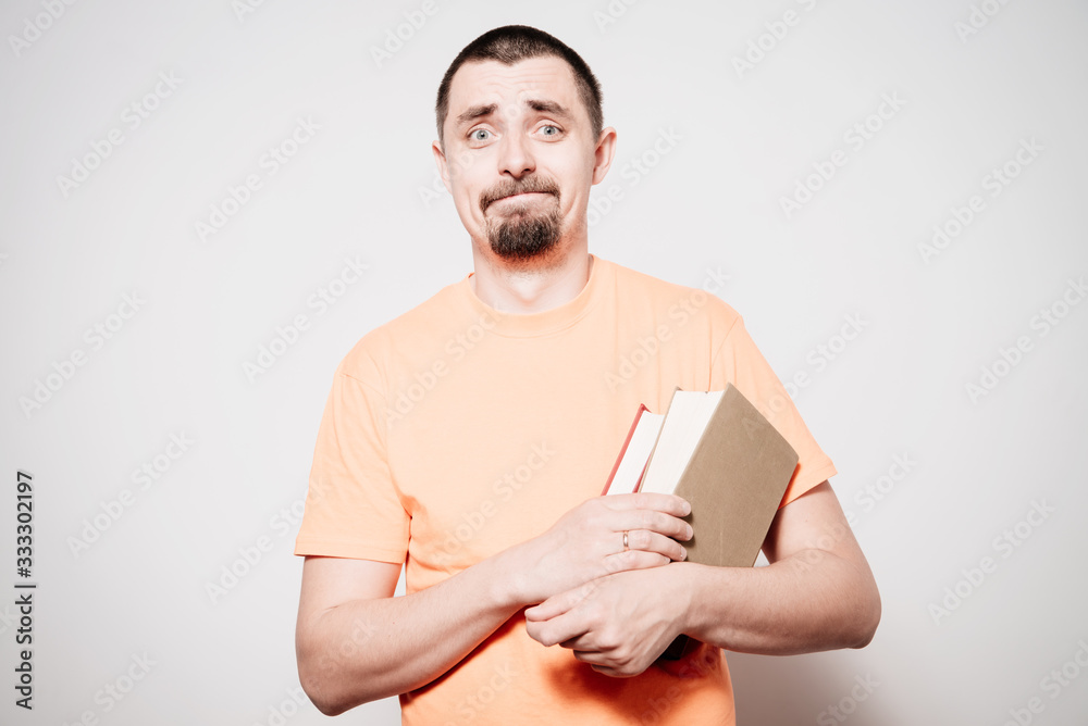 The man with a book