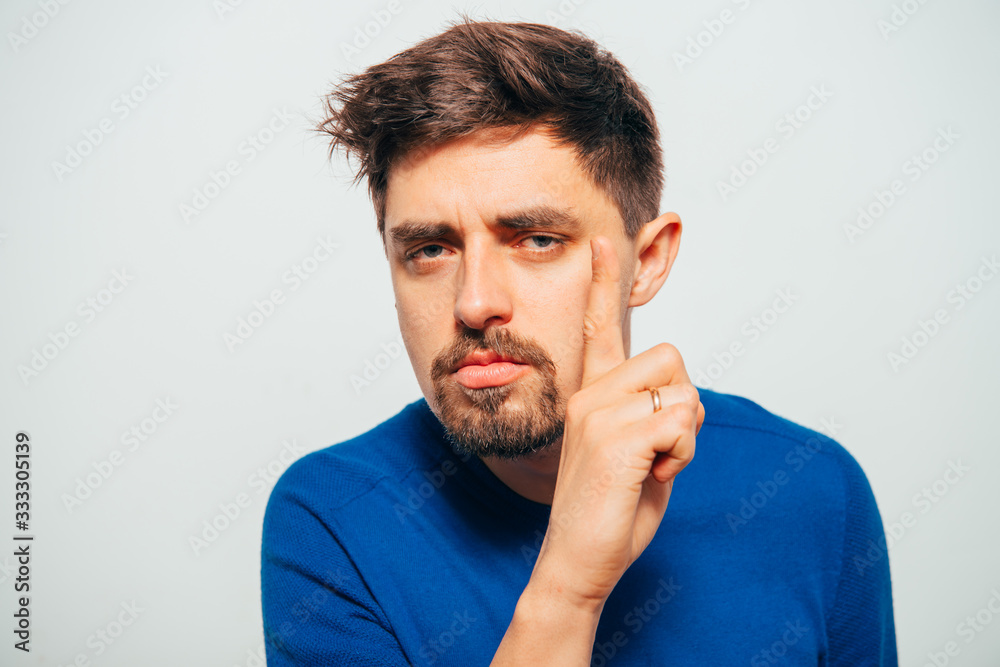 shows a man quietly shows a man quietly