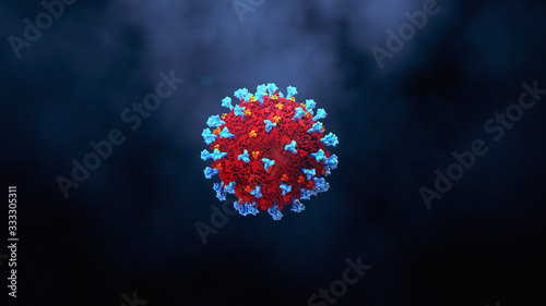 Coronavirus, nCoV respiratory virus, SARS, MERS photo