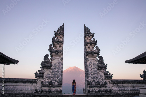 Woman Traveler in Bali Indonesia