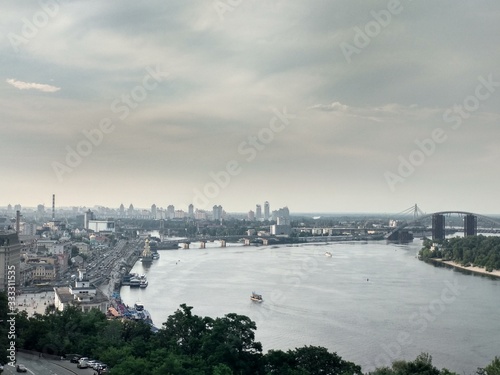panorama of city kyiv