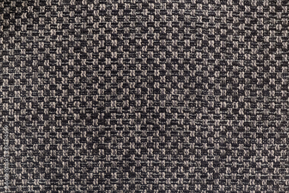 Gray texture of natural fabric. Checkered thread pattern. Background, Texture Gray texture of natural fabric. Checkered thread pattern. Background, Texture