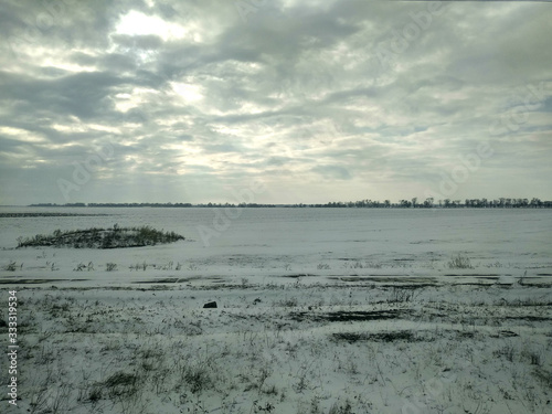  snow field