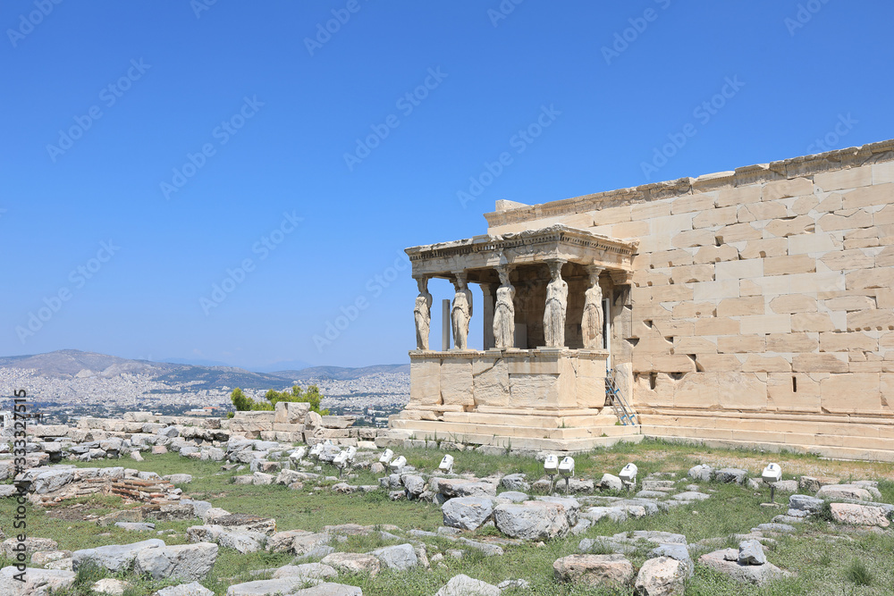 Fototapeta premium Parthenon Temple on the Acropolis of Athens, Greece