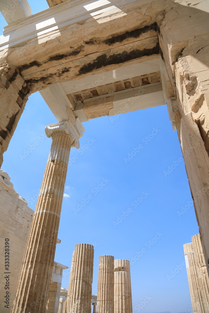 Parthenon Temple on the Acropolis of Athens, Greece Parthenon Temple on the Acropolis of Athens, Greece