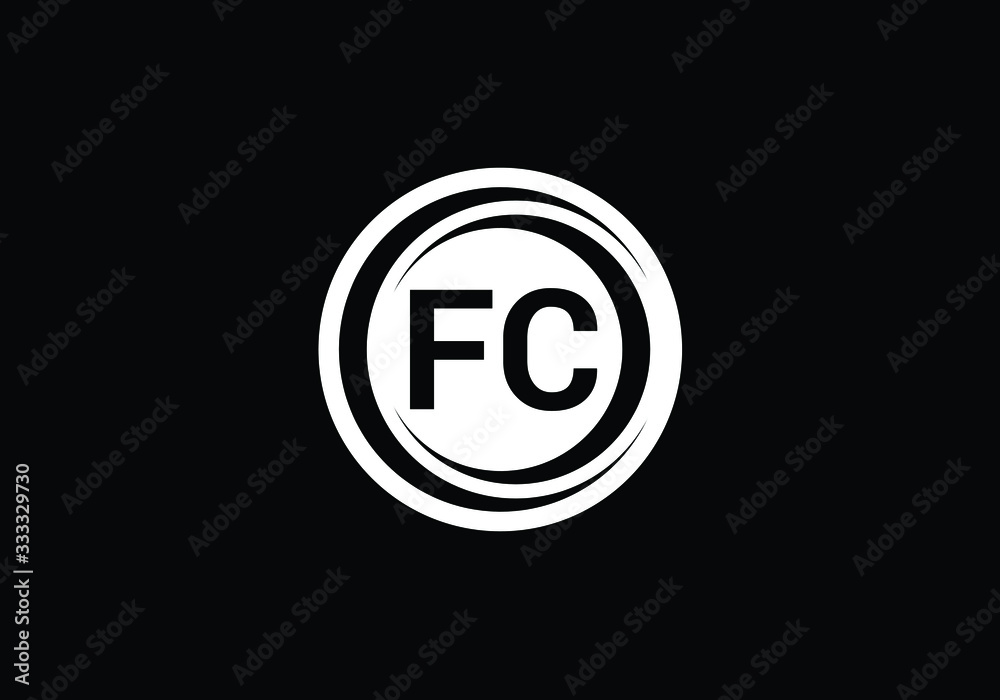 F C. FC Initial Letter Logo design vector template, Graphic Alphabet Symbol for Corporate Business Identity F C. FC Initial Letter Logo design vector template, Graphic Alphabet Symbol for Corporate Business Identity