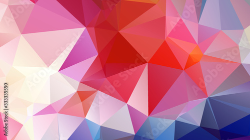 Abstract Color Polygon Background Design  Abstract Geometric Origami Style With Gradient