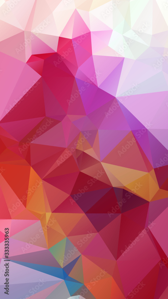 Fototapeta premium Abstract Color Polygon Background Design, Abstract Geometric Origami Style With Gradient