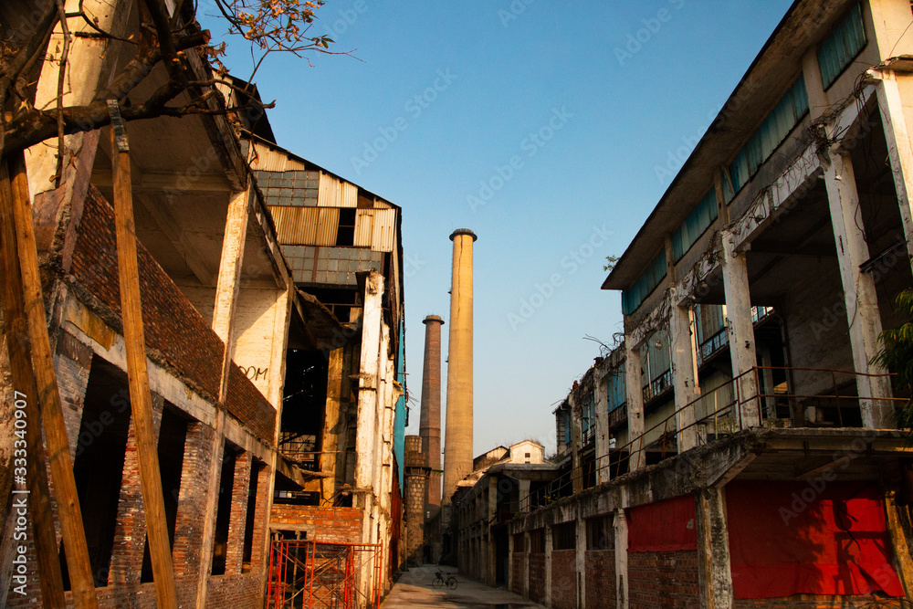 Obraz premium Factory chimney