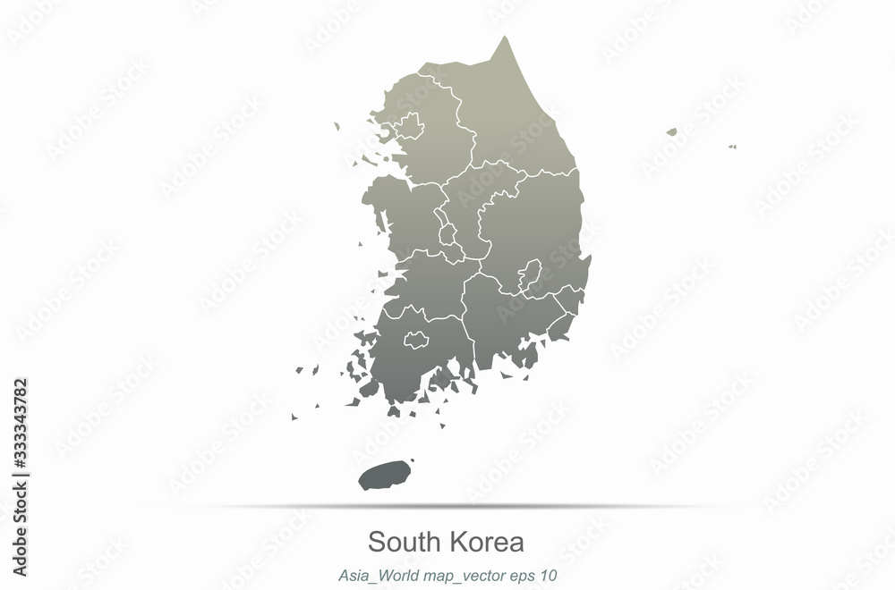 South Korea Korea Map Asia Countries Map Map Of Asian Country Stock 1000 F 333343782 V7GficuukzDNLjBcdHrmORnaWkXAdsnz