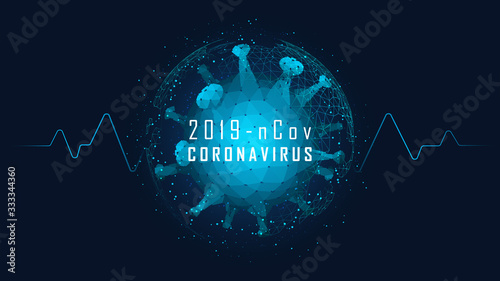 Coronavirus global pandemic outbreak