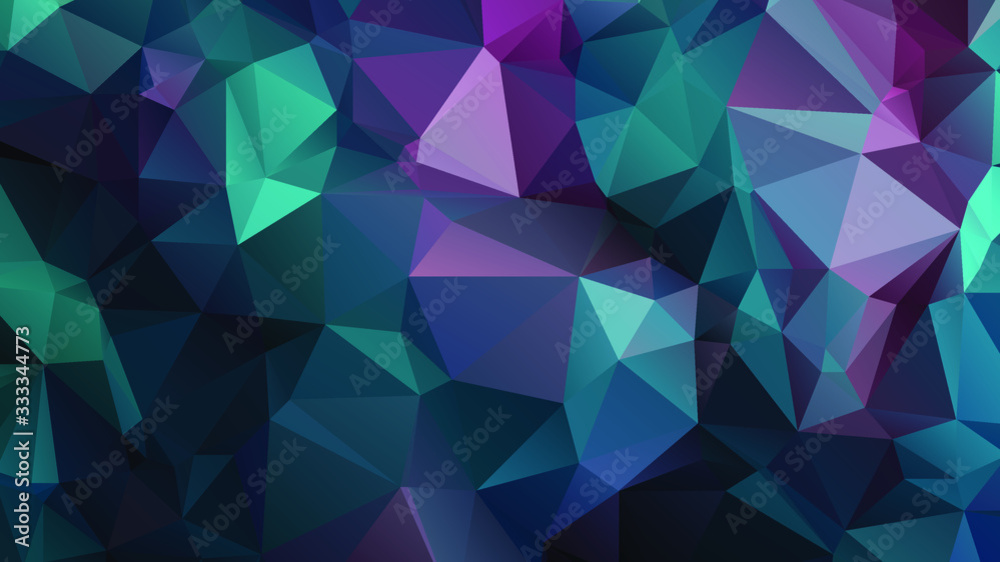 Fototapeta premium Abstract Color Polygon Background Design, Abstract Geometric Origami Style With Gradient