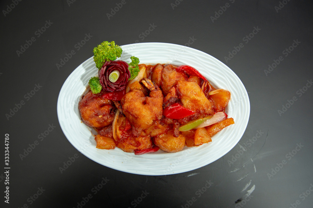 sea food from chinese cuisine sea food from chinese cuisine