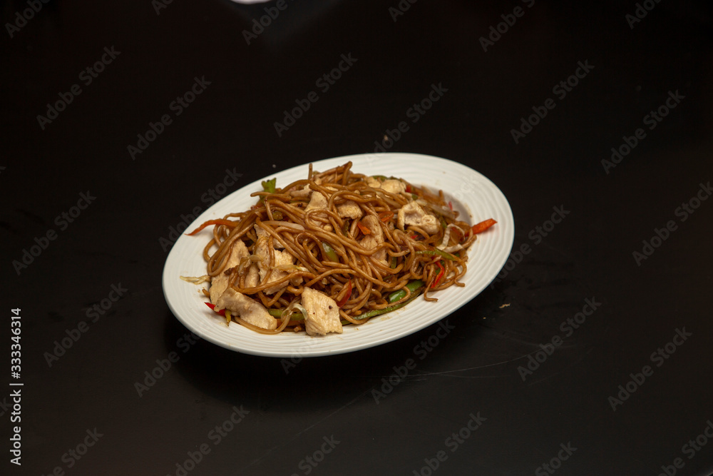 pasta with beef from chinese cuisine pasta with beef from chinese cuisine