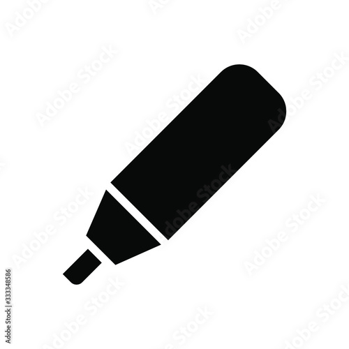 Highlight icon , faber color draw emblem isolated illustration , ouline template logo design solid background white