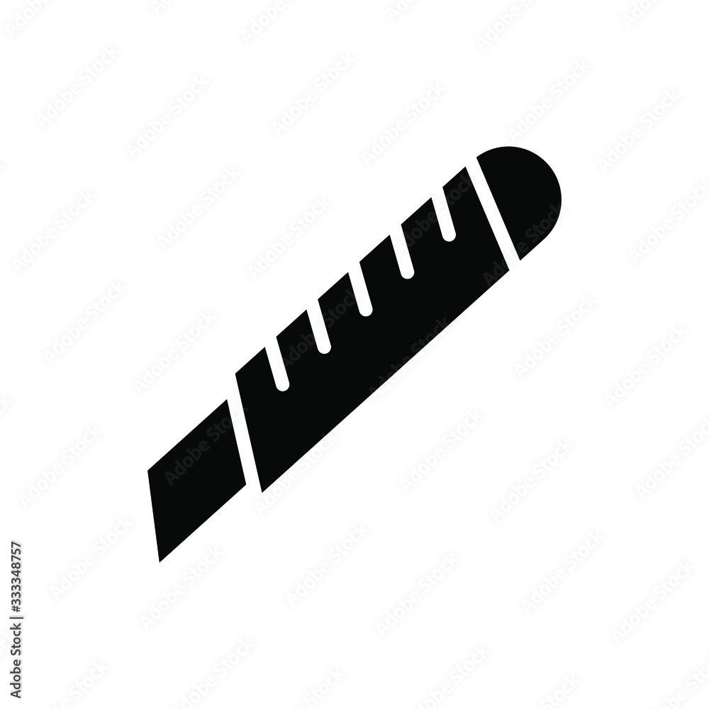 Cutter icon , cut design business vector emblem isolated illustration , outline solid background white Cutter icon , cut design business vector emblem isolated illustration , outline solid background white