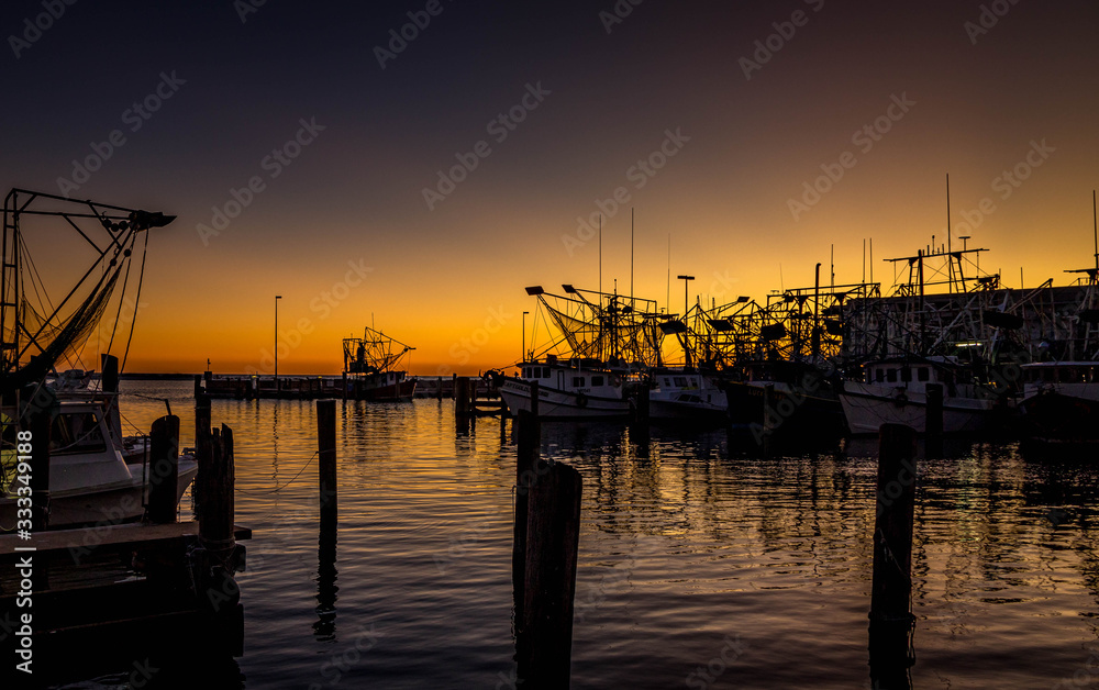 Shrimp Boat Sunset 1