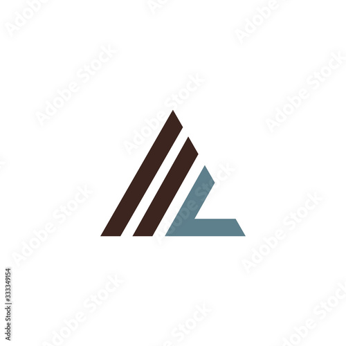 Initial Letter mc or cm logo vector design template 