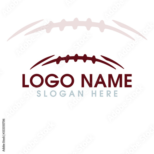Football sports logo design - VECTOR