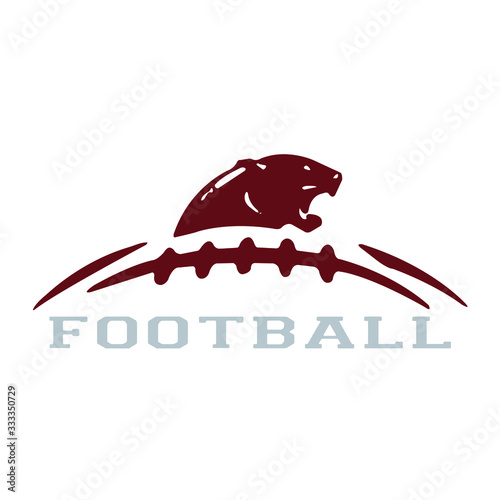 Jaguar College Football sports logo design - VECTOR
