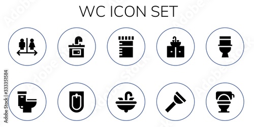 wc icon set