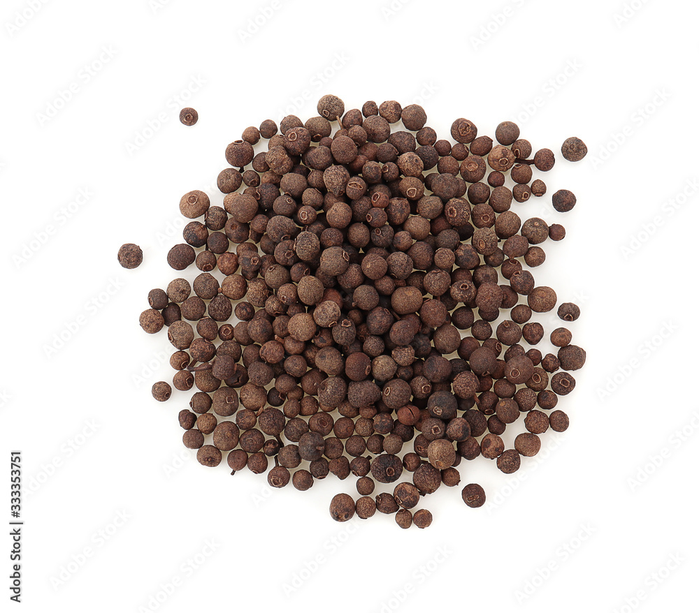 spices isolated on a white background spices isolated on a white background