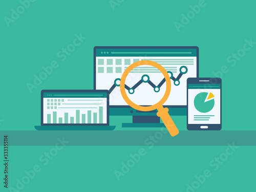 Web and SEO analytics concept