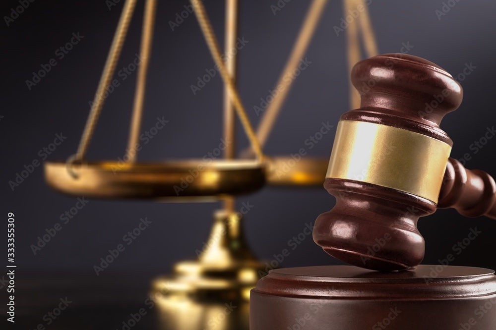 Wooden judge gavel, justice concept Wooden judge gavel, justice concept