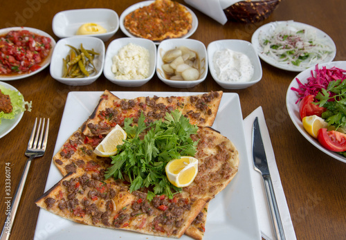 kiymali pita from turkish cuisine