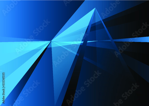 Blue Futuristic Background