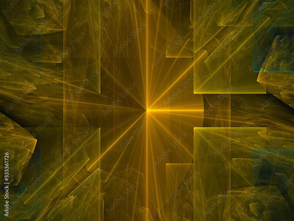 Naklejka premium Imaginatory fractal background Image