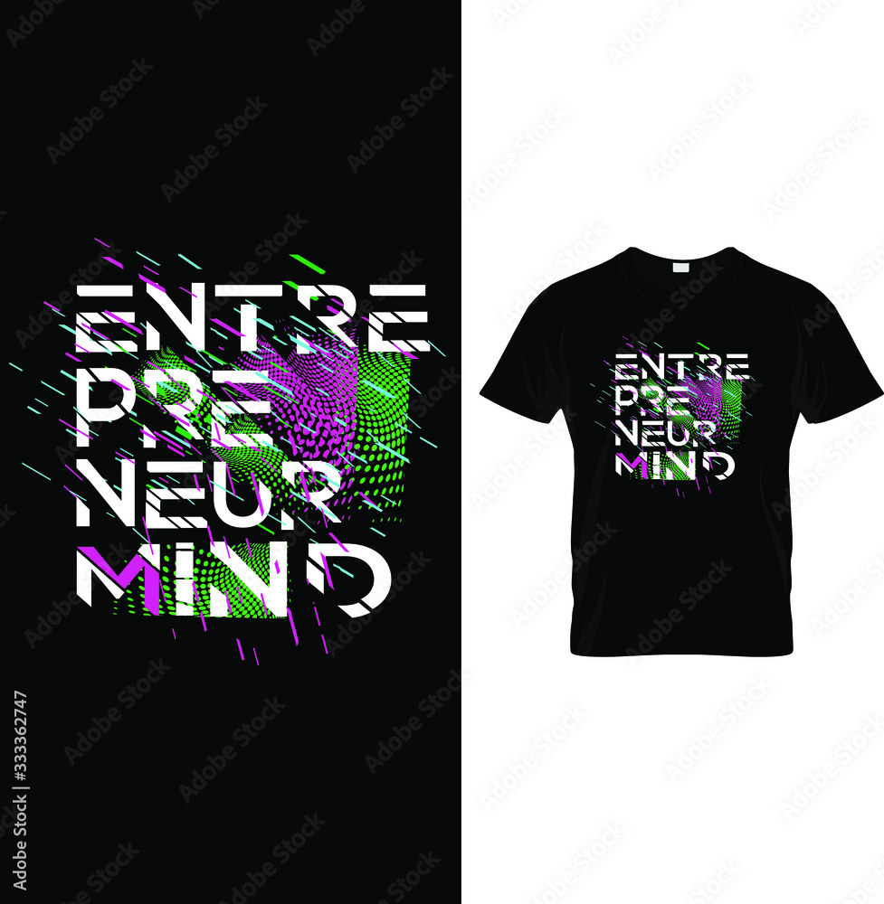 Typography Modern T Shirt Design Typography Modern T Shirt Design