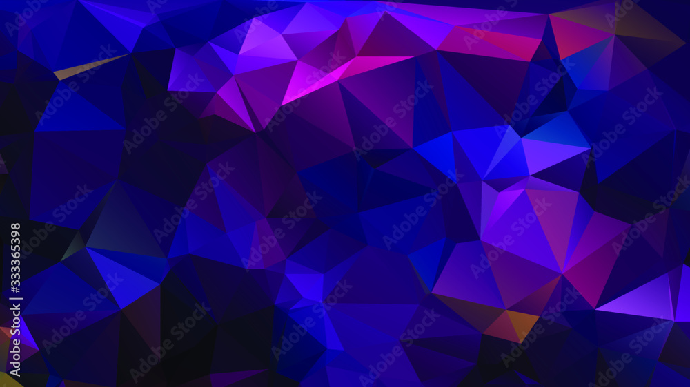 Fototapeta premium Abstract Color Polygon Background Design, Abstract Geometric Origami Style With Gradient