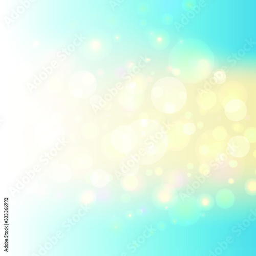 Abstract Bokeh Light Colorful Vector Background