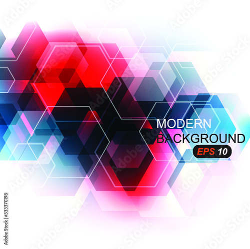 Abstract Colorful Geometric Background