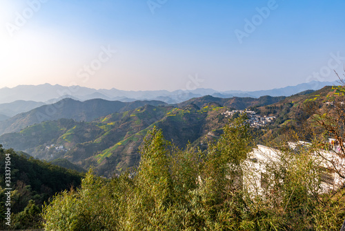 Fototapeta Naklejka Na Ścianę i Meble -  Muligong small village in Anhui, China.