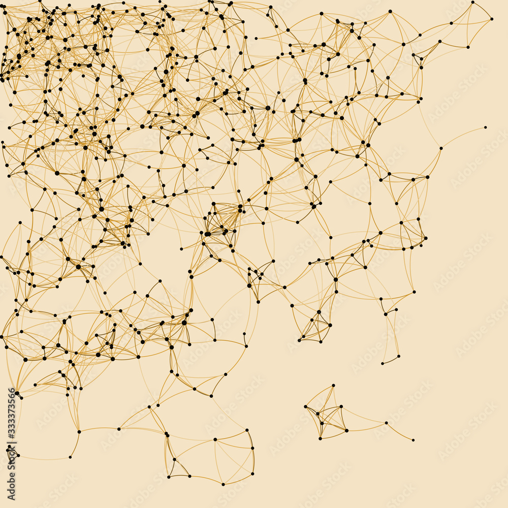 Procedural Art Network Mesh background illustration Procedural Art Network Mesh background illustration
