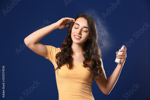 Beautiful young woman with ...