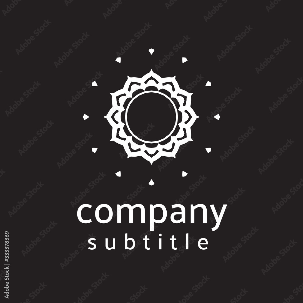 Fototapeta premium ornament logo