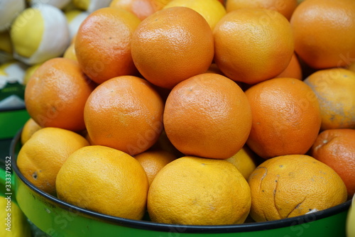 Healthy food, background. Orange stock photo