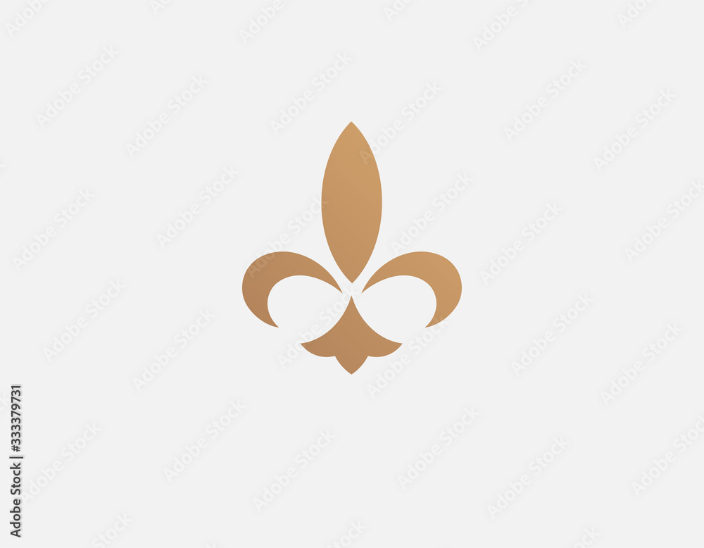 Abstract golden geometric logo badge royal sign icon for your company Abstract golden geometric logo badge royal sign icon for your company