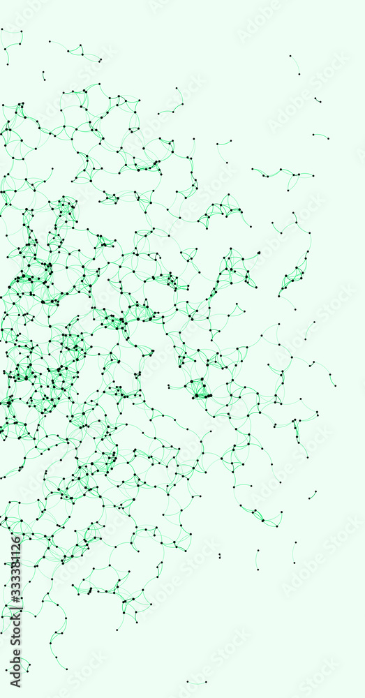 Procedural Art Network Mesh background illustration Procedural Art Network Mesh background illustration
