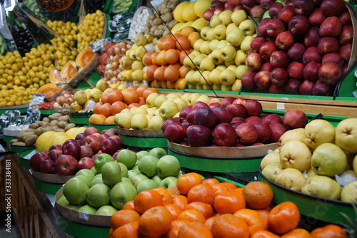 fruit and vegetables on the market