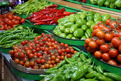 Fototapeta Naklejka Na Ścianę i Meble -  vegetables on the market
